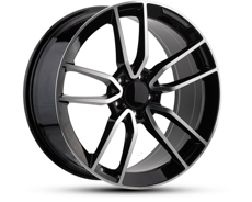 Диски 455 MERC (Front + Rear only) Black Machined Face (BMF) 5x112 ET-40 Ширина-8.5 Диаметр-20 Центр-66.6