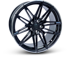 Диски 871 BMW (rear+front only)  Black Machined LIP 5x120 ET-35 Ширина-8.5 Диаметр-20 Центр-72.6