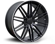 Диски 873 MERC (rear+front only) Satin Black Machined Lip SBM/LIP 5x112 ET-38 Ширина-8.5 Диаметр-20 Центр-66.6