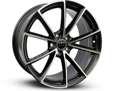 Диски 990 (T990) Black Machined Face (BMF) 5x112 ET-40 Ширина-8.5 Диаметр-19 Центр-66.5