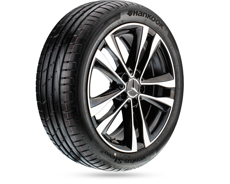 Шины Hankook Hankook Ventus S1 Evo2 91 W 2019 Made in Hungary MO + Ratlankiai Mercedes org. Ronal code A1774012700 + TPMS davikliai (225/45R18) 91W