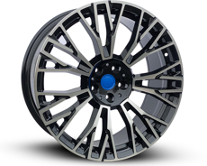 Диски FT589 Black Machined Face (BMF) 5x112 ET-35 Ширина-9.0 Диаметр-20 Центр-66.6