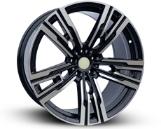 Диски H543 Black Machined Face (BMF) 5x112 ET-25 Ширина-8.5 Диаметр-20 Центр-66.6