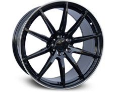 Диски M012 PRL5006 Front + Rear only Black Machined Lip 5x112 ET-40 Ширина-8.5 Диаметр-19 Центр-66.6