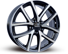 Диски Monaco CL2 DEMO Gloss Black Polished 5x114.3 ET-45 Ширина-7.5 Диаметр-18 Центр-67.1