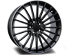 457 MERC SATIN BLACK MACHINE LIP 5x112 ET-45 Ширина-8.5 Диаметр-19 Центр-66.6