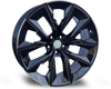 538 (Front + Rear only) Black Milling Line 5x112 ET-26 Ширина-8.5 Диаметр-20 Центр-66.6