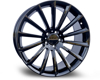 866 (Front + Rear only) GLOSS BLACK 5x112 ET-43 Ширина-8.5 Диаметр-20 Центр-66.6