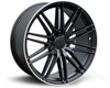 873 MERC (rear+front only) Satin Black Machined Lip SBM/LIP 5x112 ET-38 Ширина-8.5 Диаметр-20 Центр-66.6