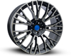 FT589 Black Machined Face (BMF) 5x112 ET-40 Ширина-10.5 Диаметр-20 Центр-66.6