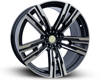 H543 Black Machined Face (BMF) 5x112 ET-25 Ширина-8.5 Диаметр-20 Центр-66.6